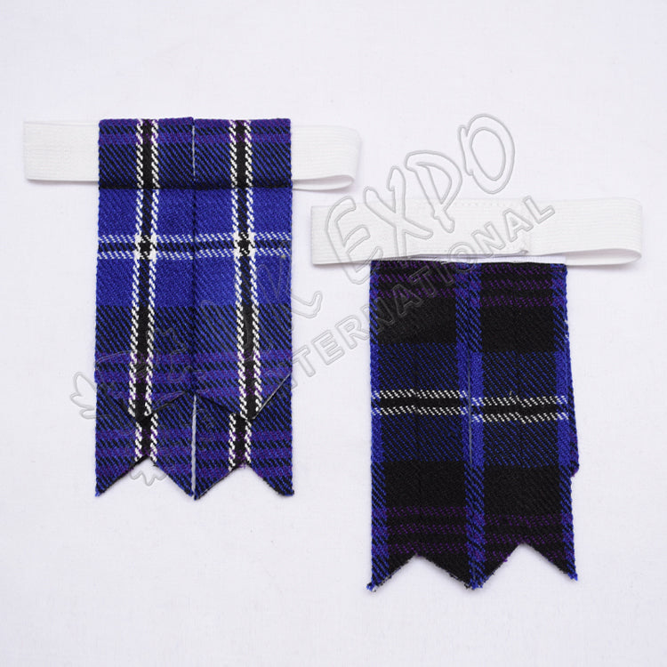 Heritage Of Scotland Tartan Kilt Hose Flashes
