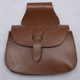Brown Leather Day Wear Hiking Sporran Pouch