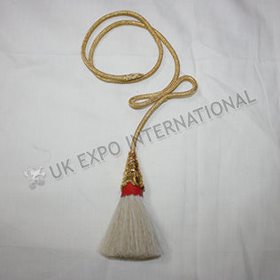 Gold Horse Hair Regimental Tassel