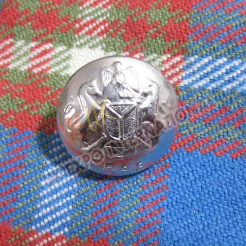 Horse Sword Shield Chrome Buttons