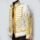 Hunkydory Beaufort White Cotton Jacket