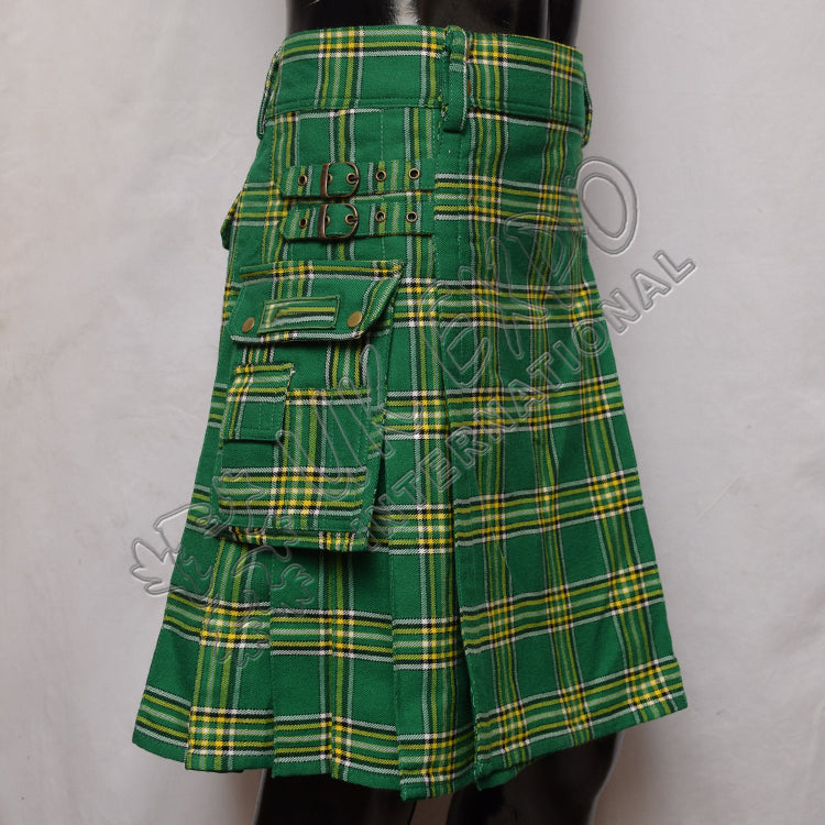 Irish National Tartan Utility Kilt