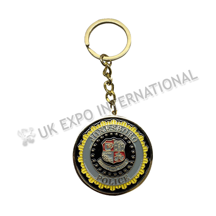 Jhones Boro Police Style Keychain