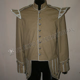 Khaki Doublet Silver Braid With Thistle Buttons