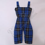 Royal Ramsay Blue Tartan Kids Romper