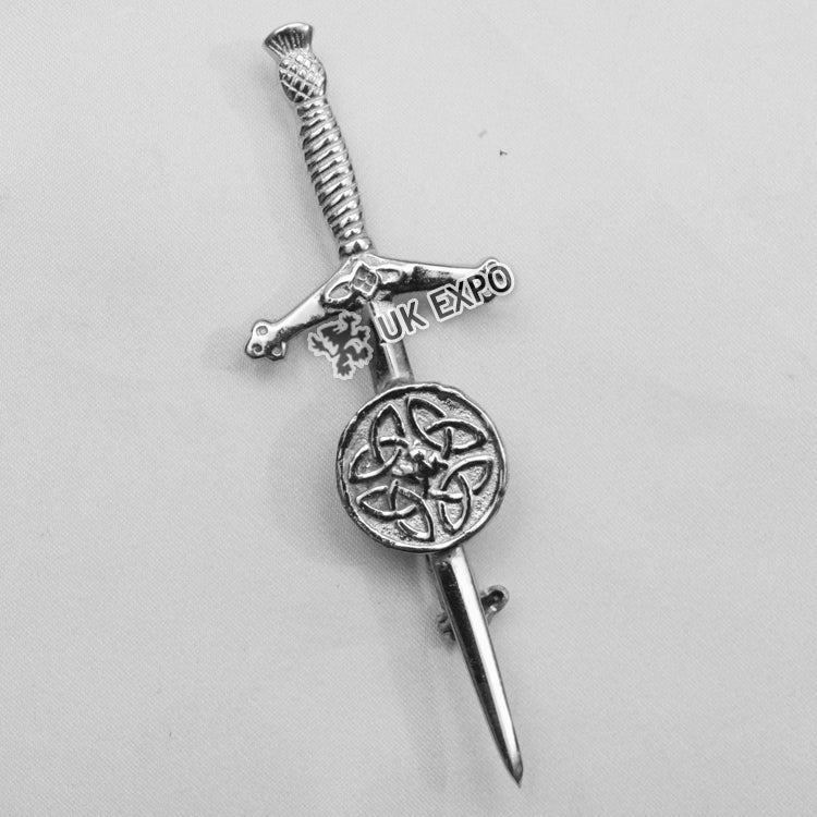 Kilt Pin Sword With Celtic Shield