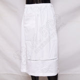 Classic White Lace Apron