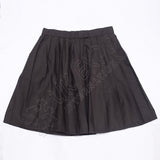 Zip Closing Ladies Black Color Skirt