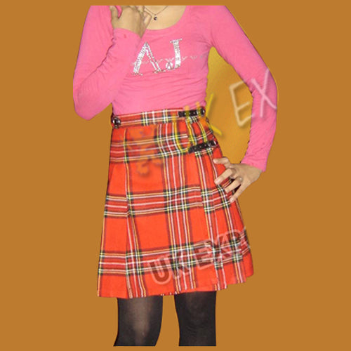 Modern Royal Stewart Ladies Mini Kilt