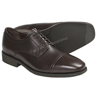 Men’s Black Leather Oxford Dress Shoes