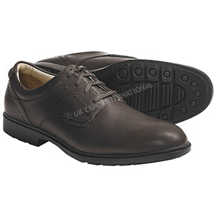 Classic Uniform Oxford Black Formal Leather Dress Shoes
