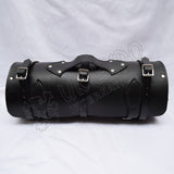 Civil War Black Leather Tool Box