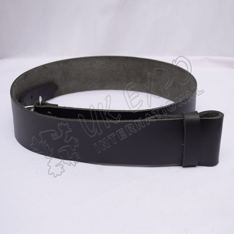 Light Weight Leather Kilt Waist Belt