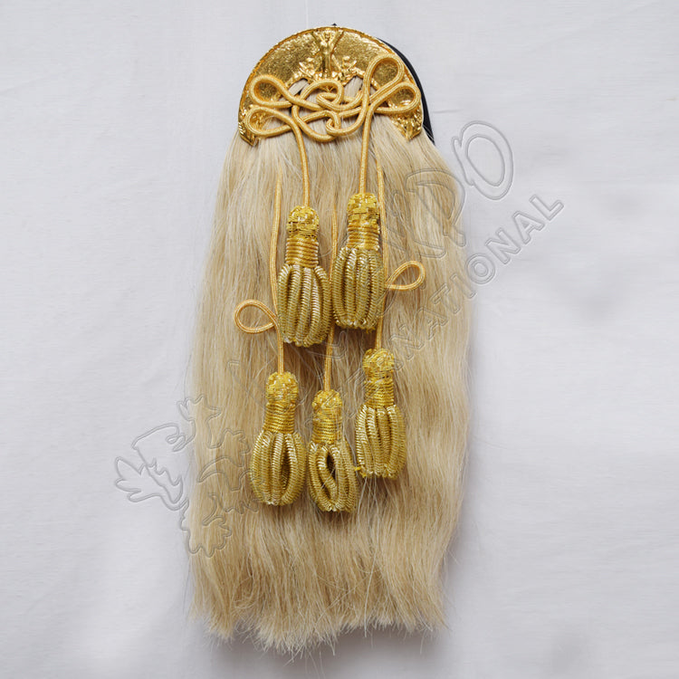 Gold Plated Horse Hair Sporran