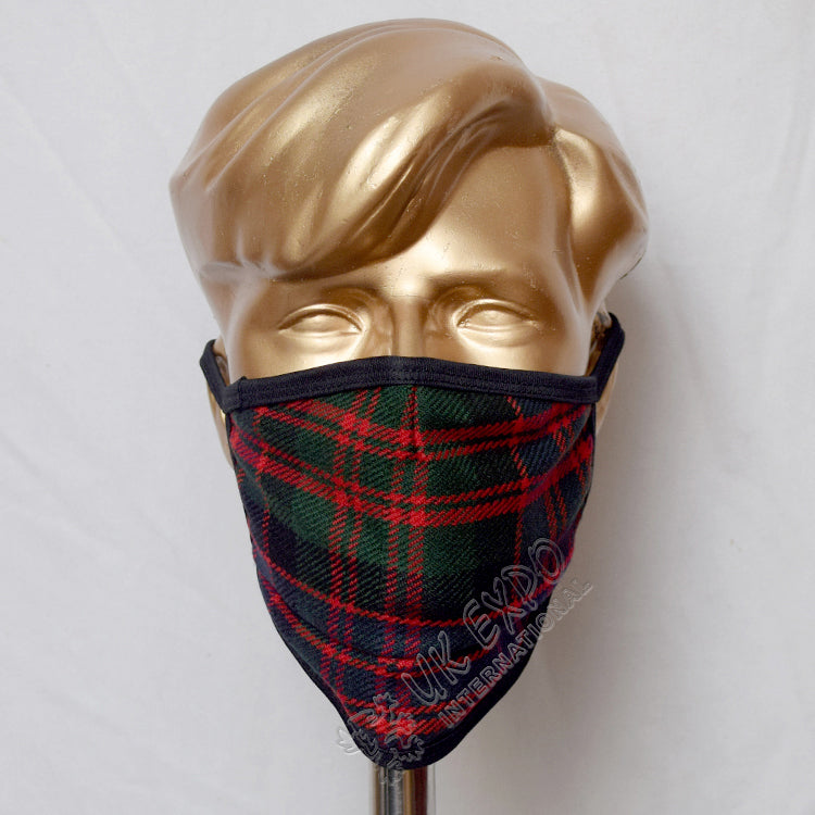 MacDonald Clan Tartan Scottish Style Mask