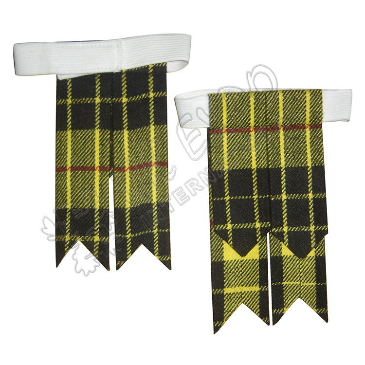 Macleod Kilt Dress Tartan Flashes