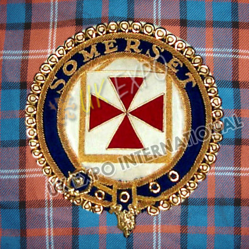 Knights Templar Somerset Province Mantle Badge