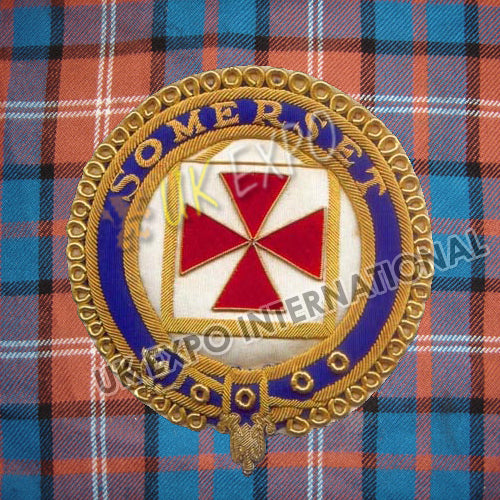 Knights Templar Provincial Great Priory Somerset Mantle Badge