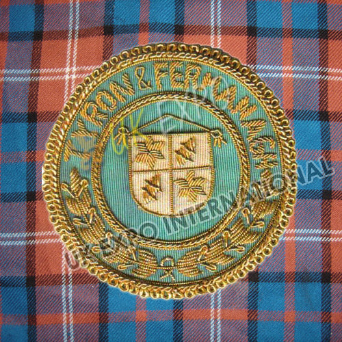 Kyron & Fernando Circular Embroidered Badge