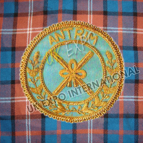 Crossed Arrows Military Embroidered Badge