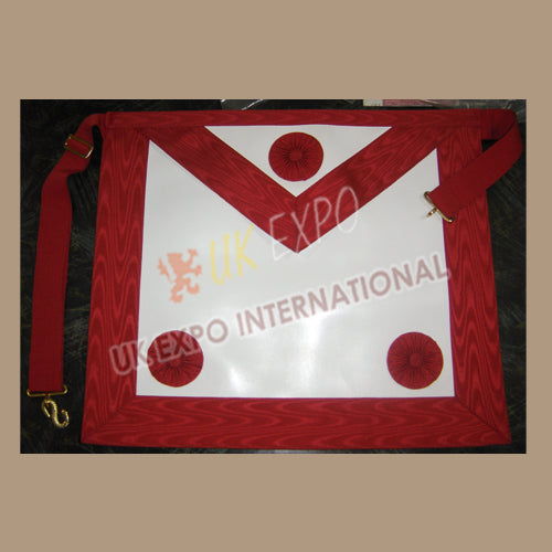 Master Mason Red Lodge Apron