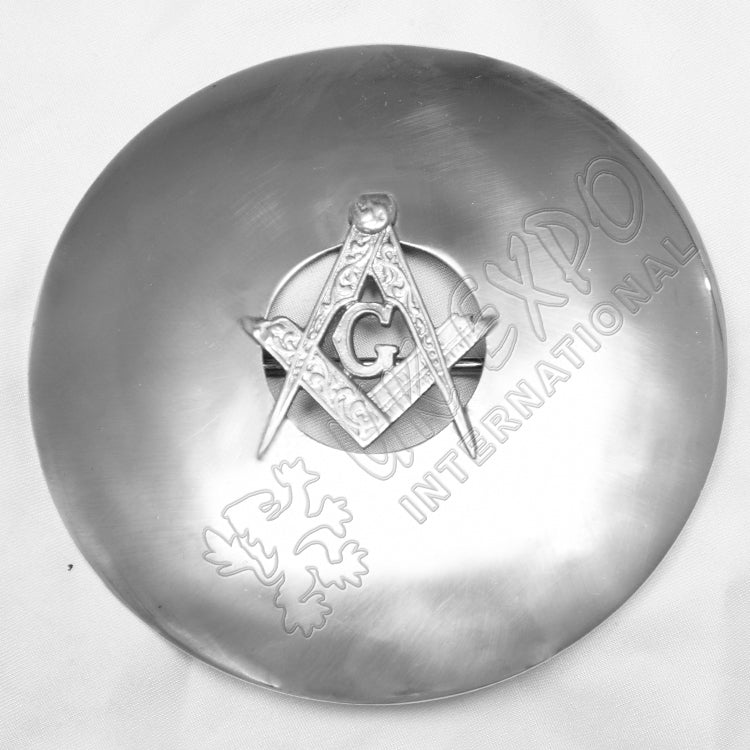 Masonic Badge With Center Hole Plain Brooch
