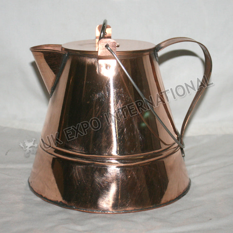 Civil War Medium Copper Coffee Pot