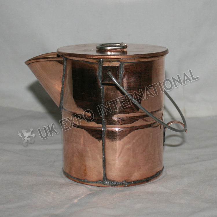 19th Century Copper Battalion Coffee Pot