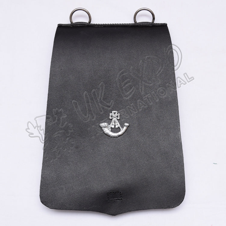 Medieval Black Leather Pouch