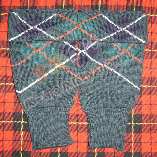 Makenzie Modern Tartan Kilt Hose Top