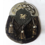 Welsh Dragon Seal Skin Full Dress Kilt Sporran