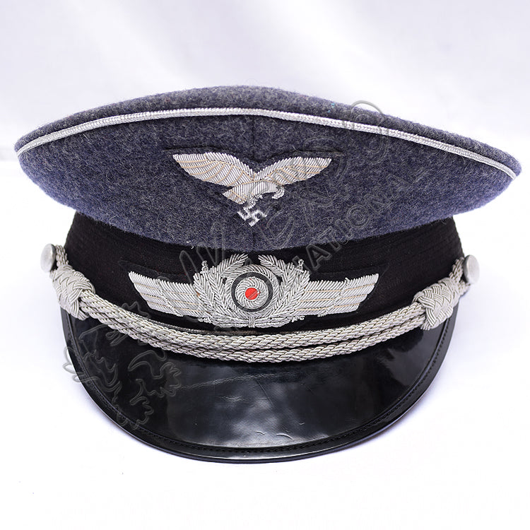 WW2 German Luftwaffe Officer’s Visor Cap
