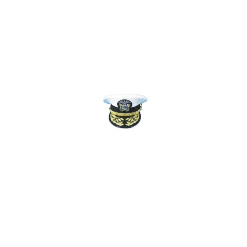 WWII US Navy Admiral Officer Hat