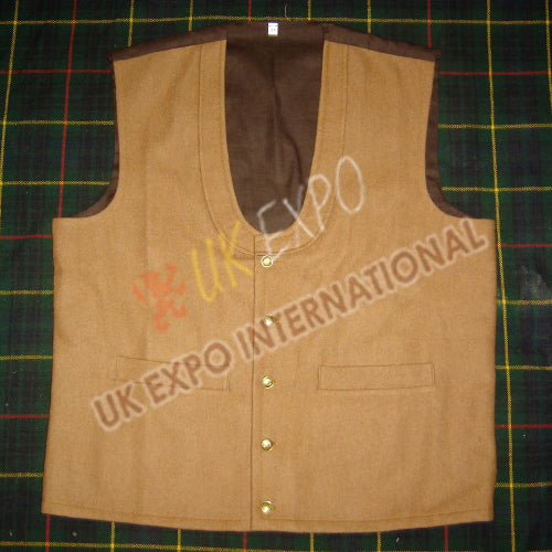 18th Civilian Shawl Notched Collar Vest