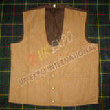 18th Civilian Shawl Notched Collar Vest