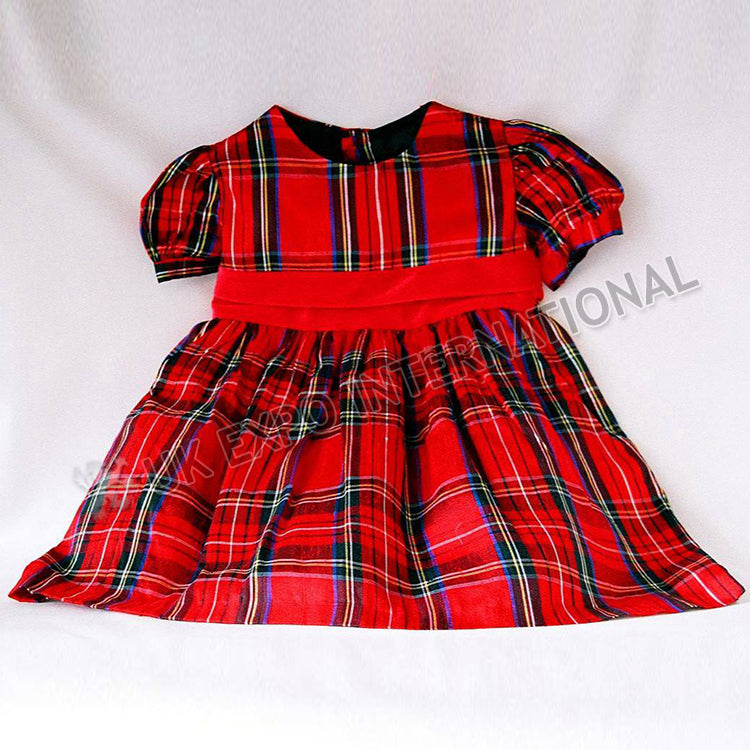 Modern Black Stewart Children Full Skirt