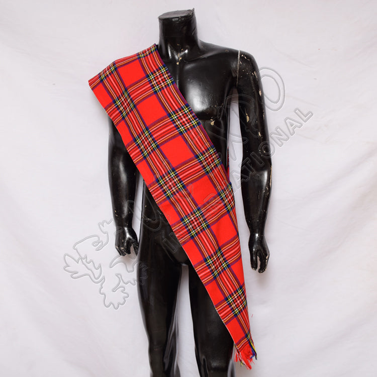 Modern Royal Stewart Tartan Ladies Sash