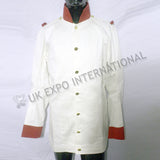 Napoleonic British White Military Coat