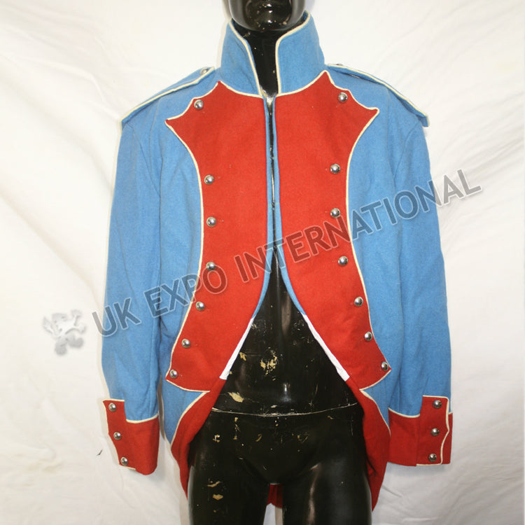 Napoleonic French Sky Blue Historical Uniform Jacket