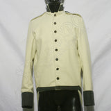 White Wool Napoleonic US Officer Coat