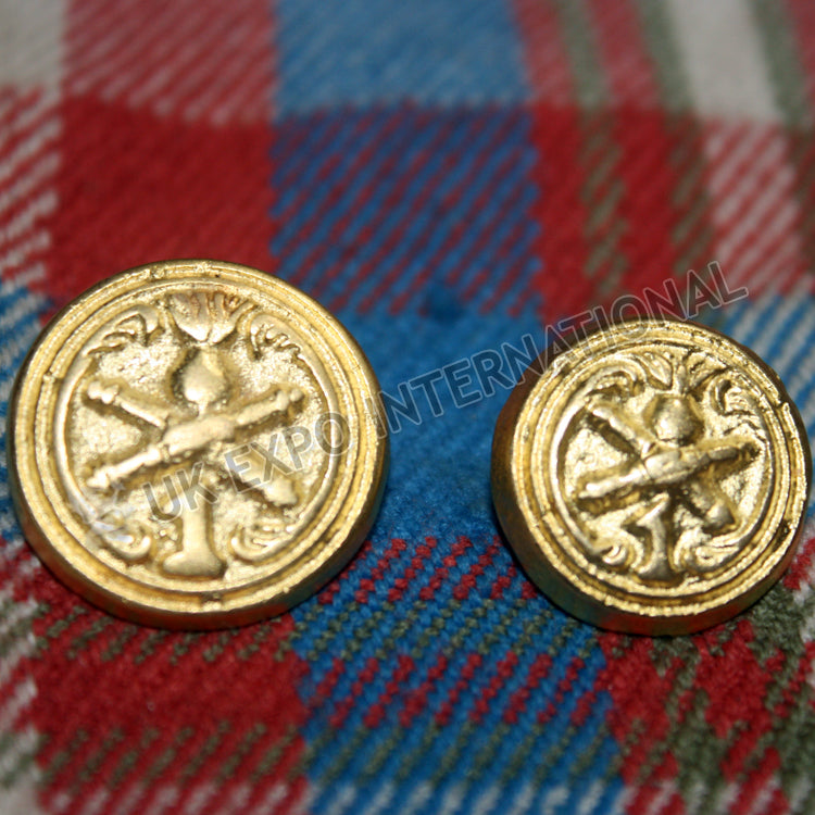 Napoleonic War 1812 Artillery Brass Buttons