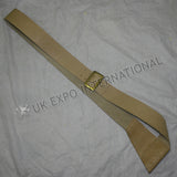 Natural Leather Cross Belt Bayonet Holder Military Shoulder Belt
