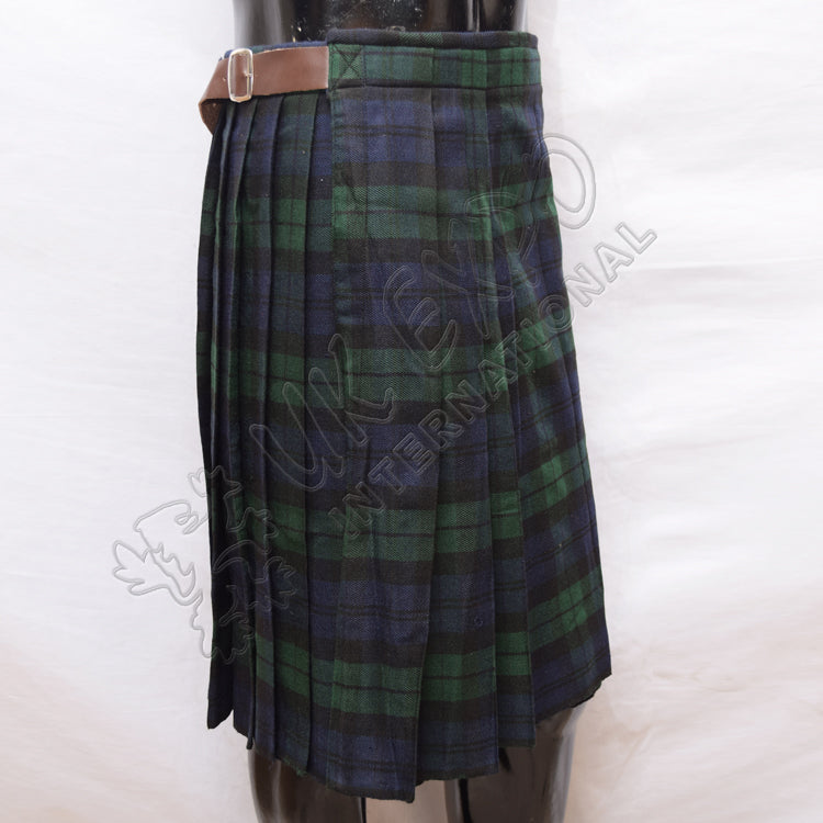 Scottish Black Watch Tartan Kilt