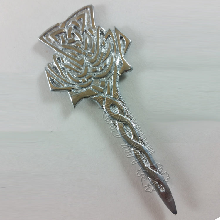 New Scottish flower kilt Pin Chrome Finish