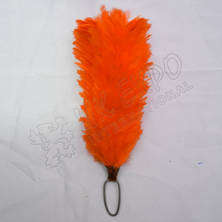 Orange Color Feathers Hackles
