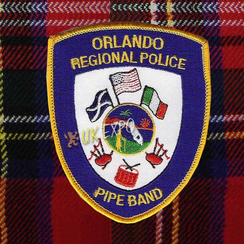 USA Orlando Regional Police & Fire Pipes & Drums Patch