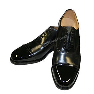 Men’s Black Patent Leather Oxford Shoes