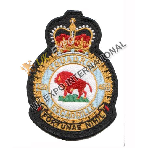 Royal Canadian Air Force 429 Transport Squadron Embroidered Patch