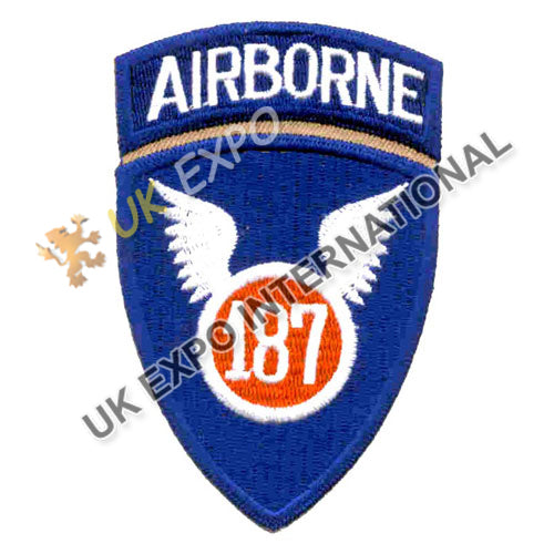 187th Airborne Infantry Regiment Embroidered Patch
