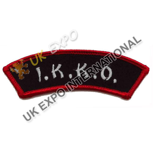 IKO Tactical Embroidered Shoulder Tab Patch